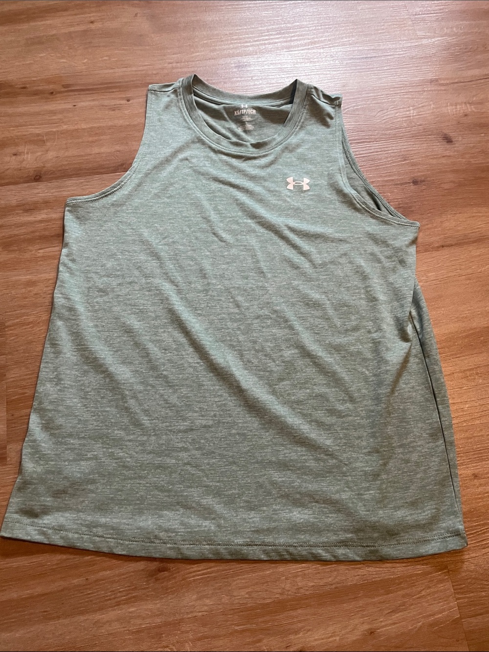 Under Armour Olive Green Performance Sleeveless Tank